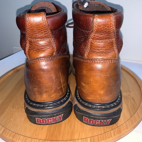 ROCKY ORIGINAL RIDE WATERPROOF LACER BOOTS - Picture 5 of 8